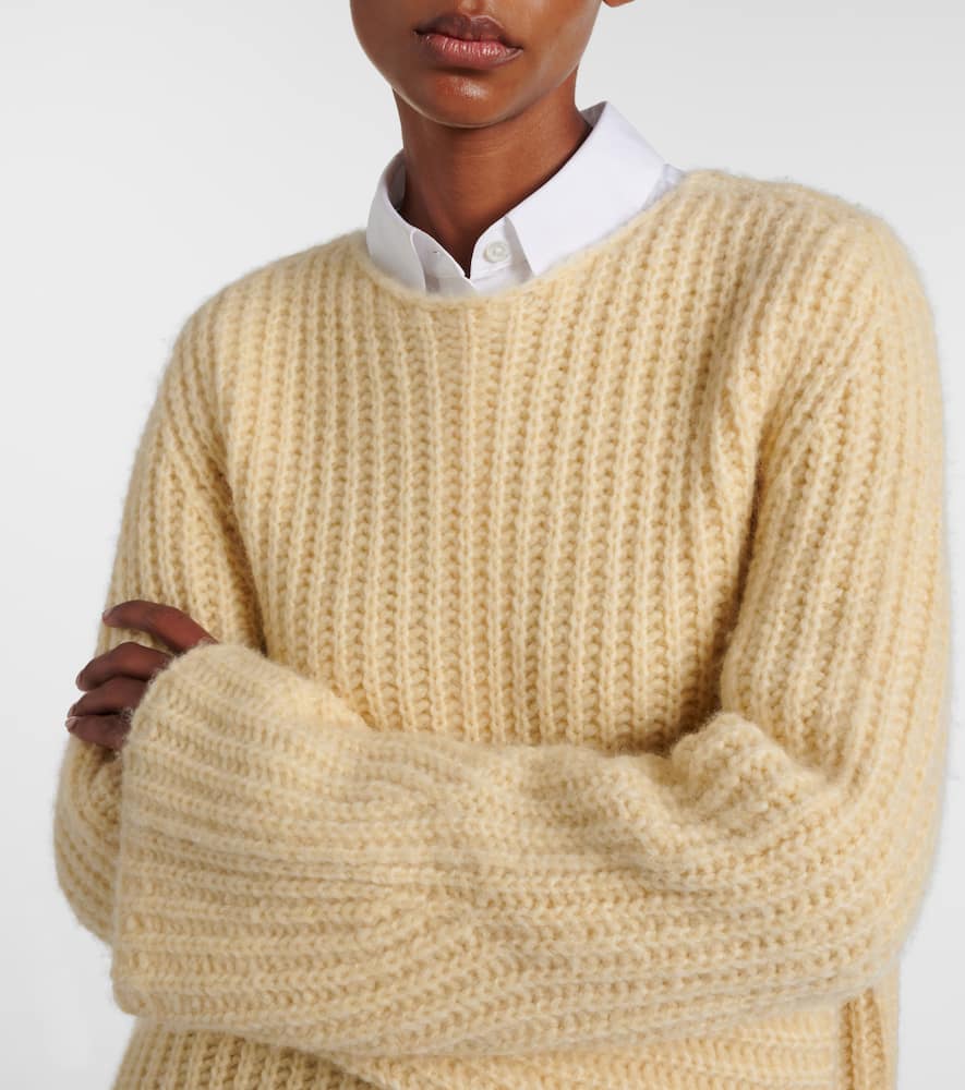 Mirr ribbed-knit cashmere sweater