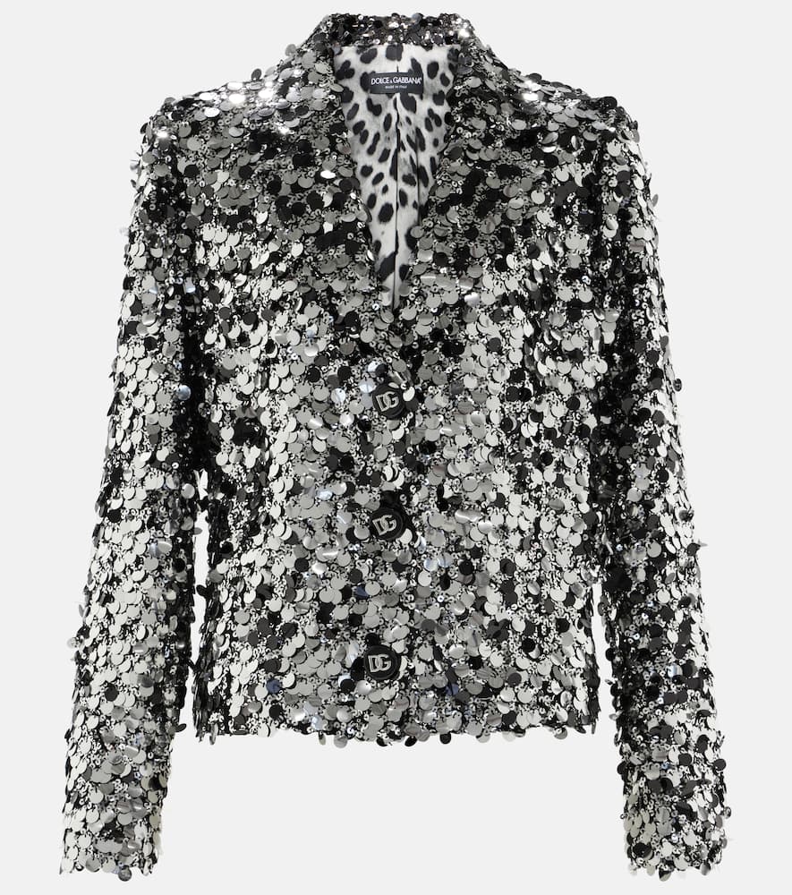 Sequined blazer