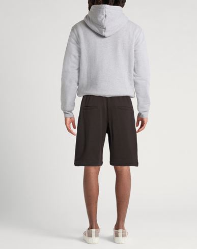 Man Shorts & Bermuda Shorts Charcoal Size L Cotton, Polyester, Polyamide