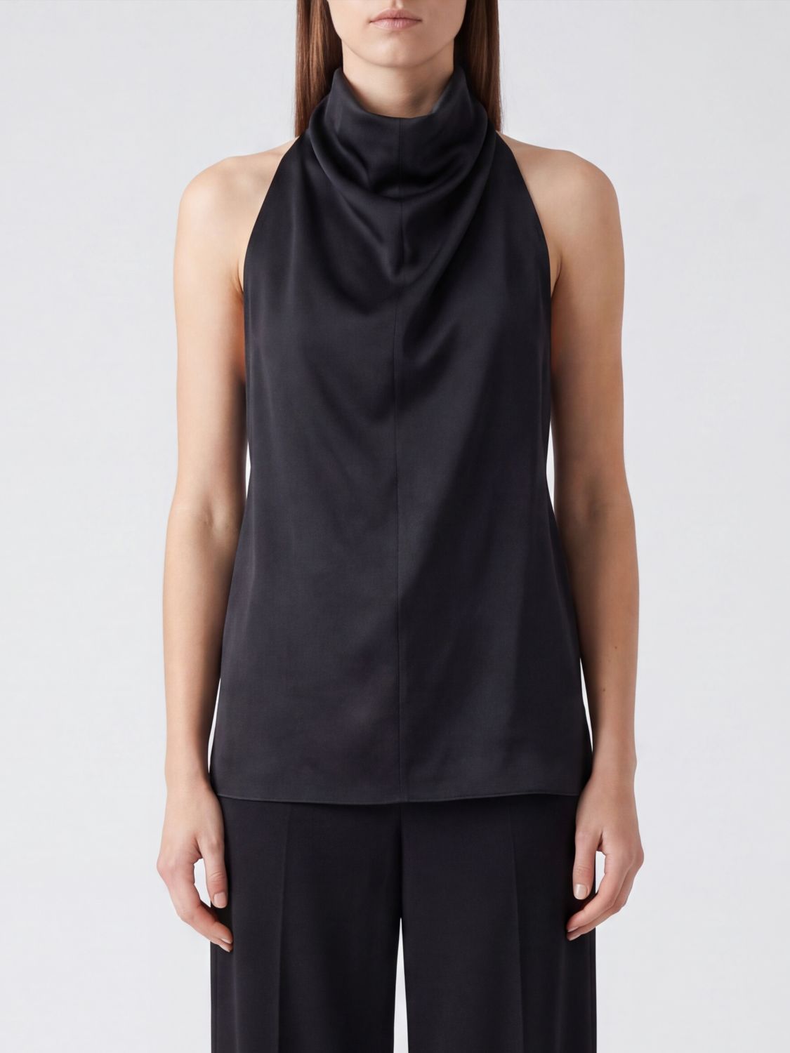 KHAITE Rone Top in Black