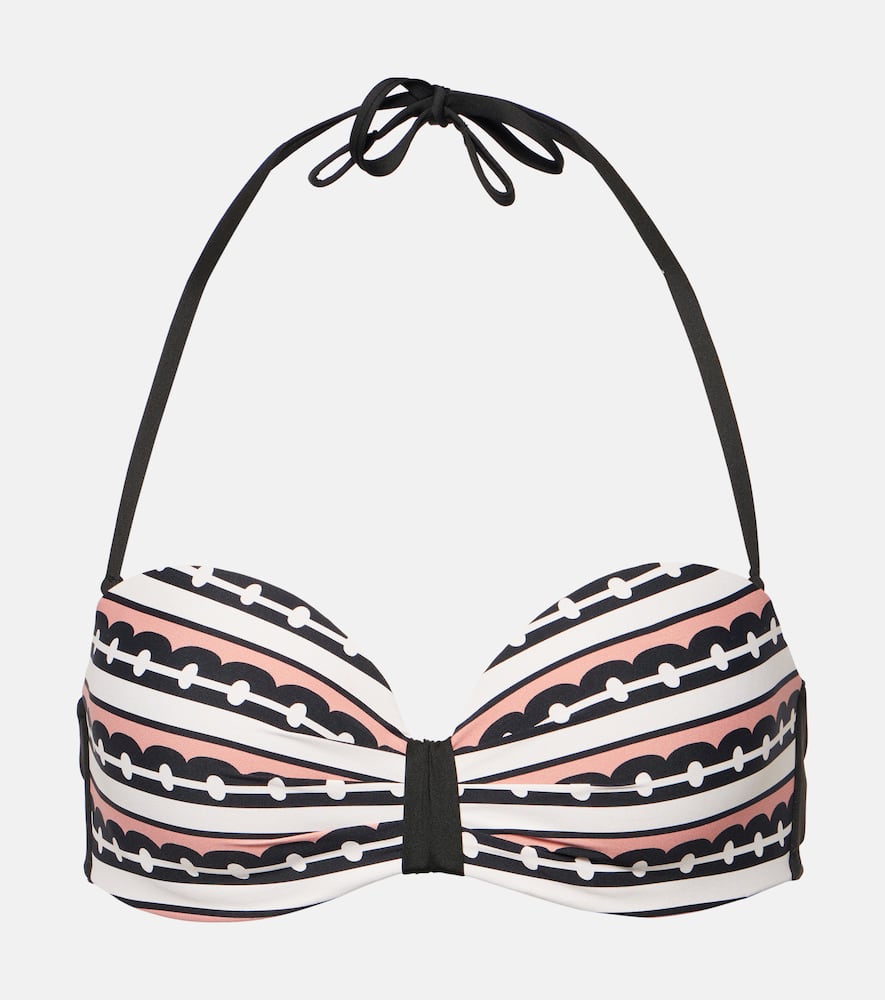 Alaska printed bikini top