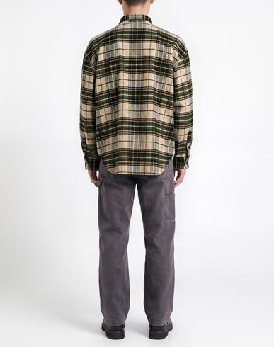 Man Shirt Beige Size M/L Cotton, Recycled cotton