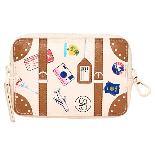Zip-Around Luggage Bag Charm