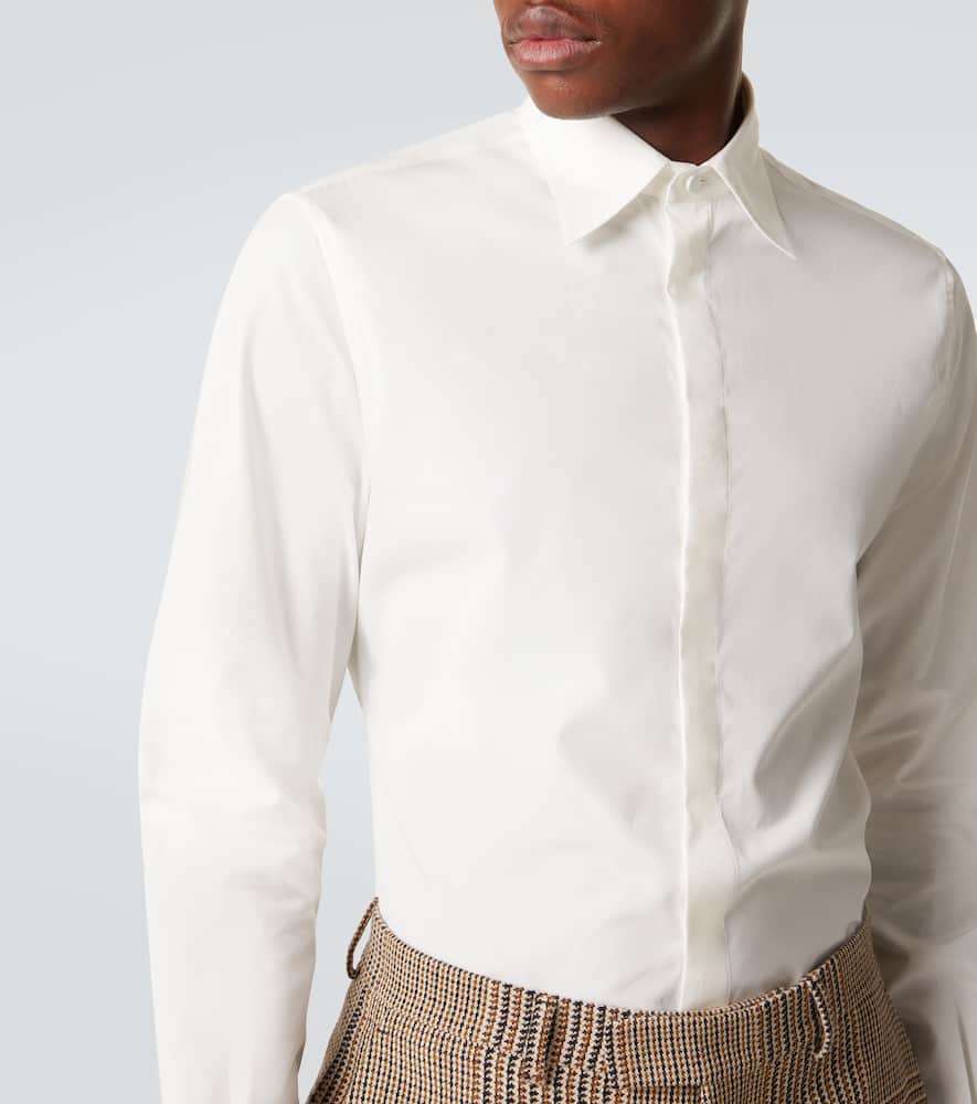 Cotton poplin shirt