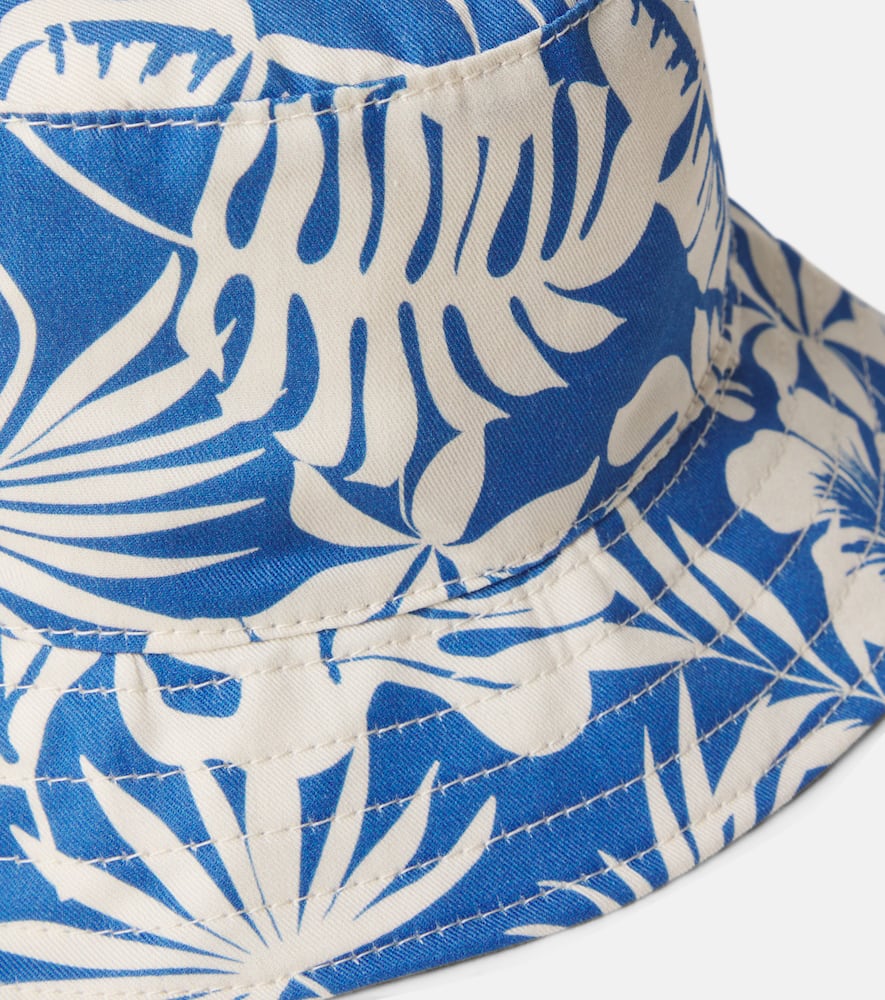 Garden cotton canvas bucket hat