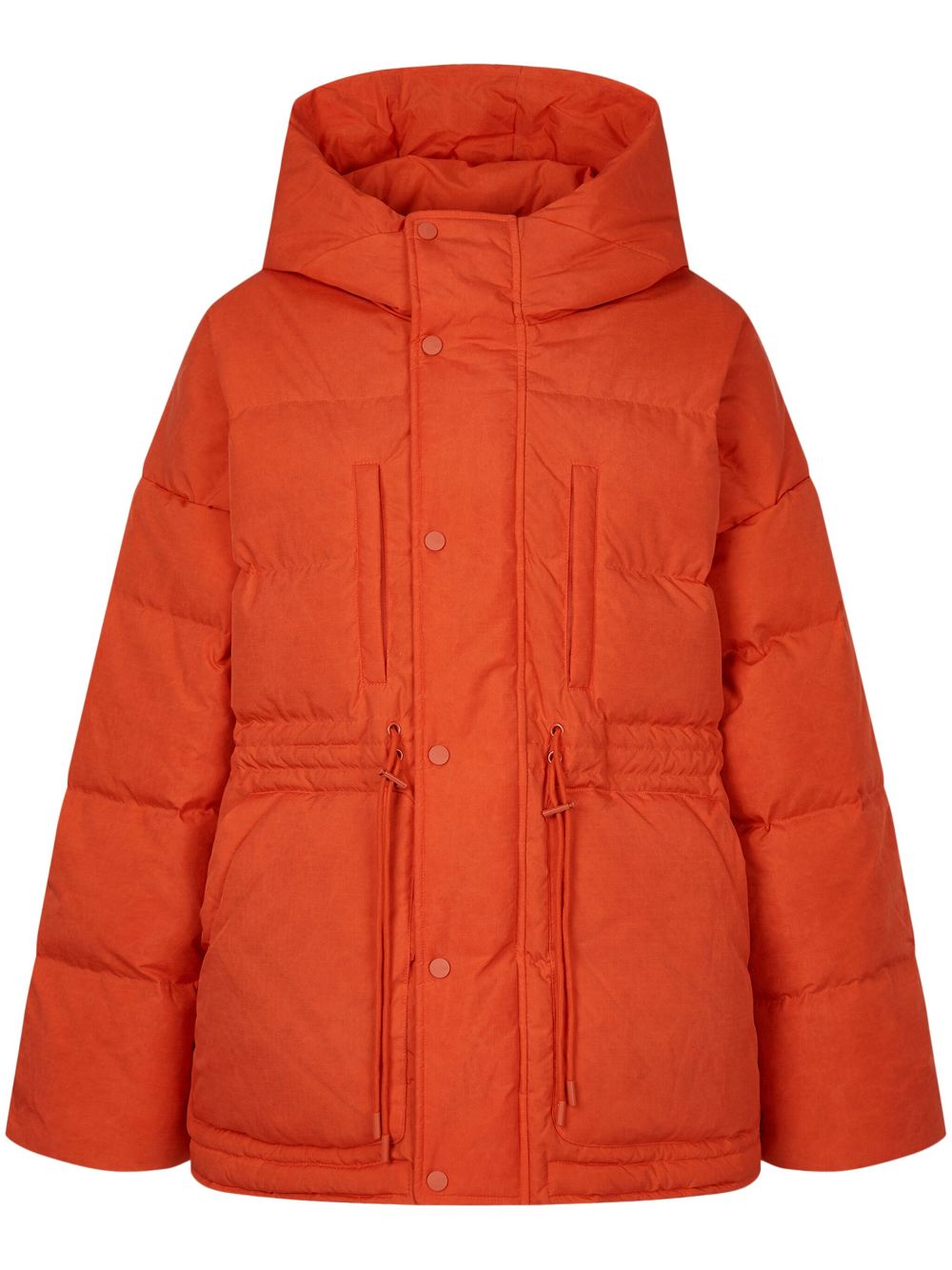 Ripstop hooded jacket - Orange