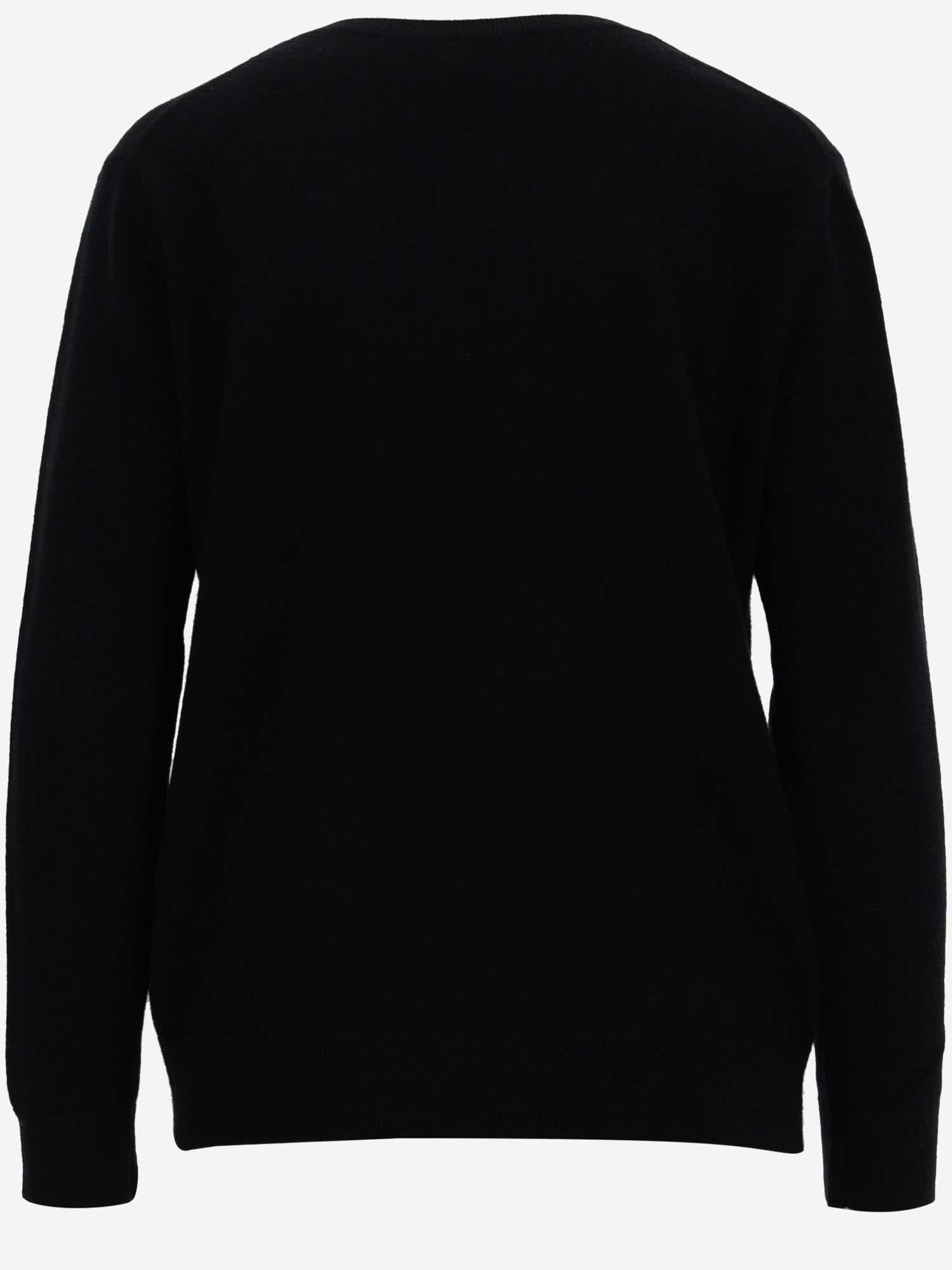 Cashmere Sweater — Black