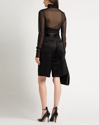 Party Edition Woman Top Black Size 4 Viscose, Polyamide, Metallic fiber, Elastane