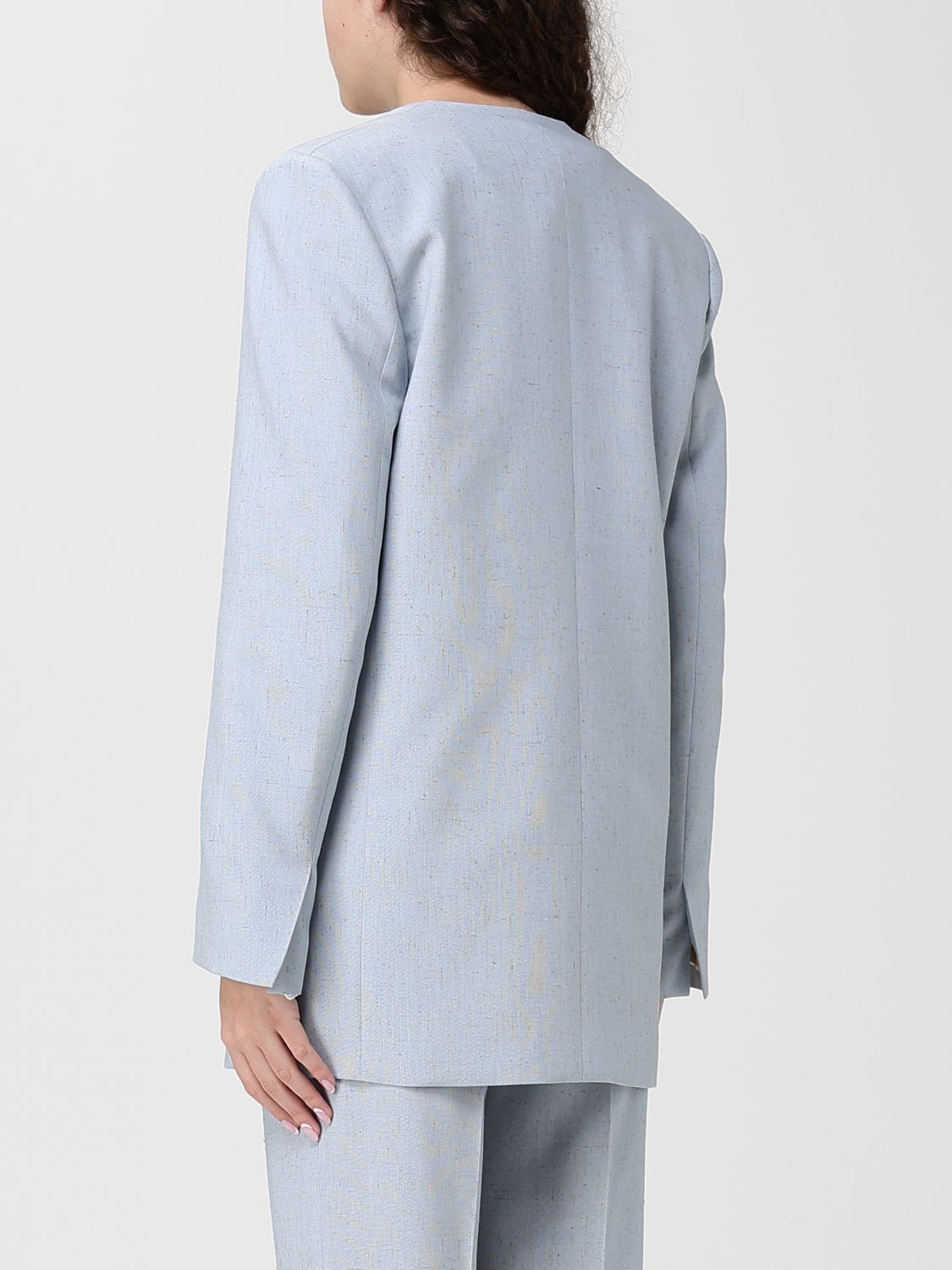 Jacket Woman color Gnawed Blue