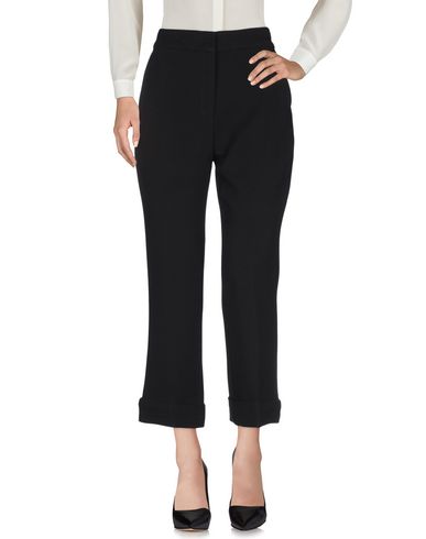 Woman Pants Black Size 6 Polyester, Viscose, Elastane
