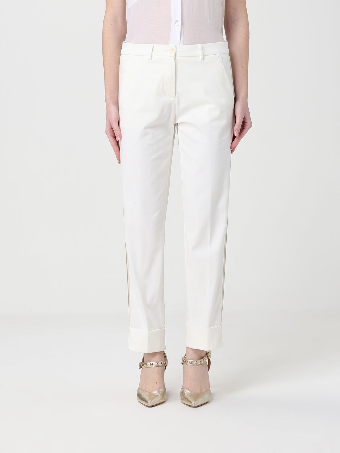 Pants Woman color White