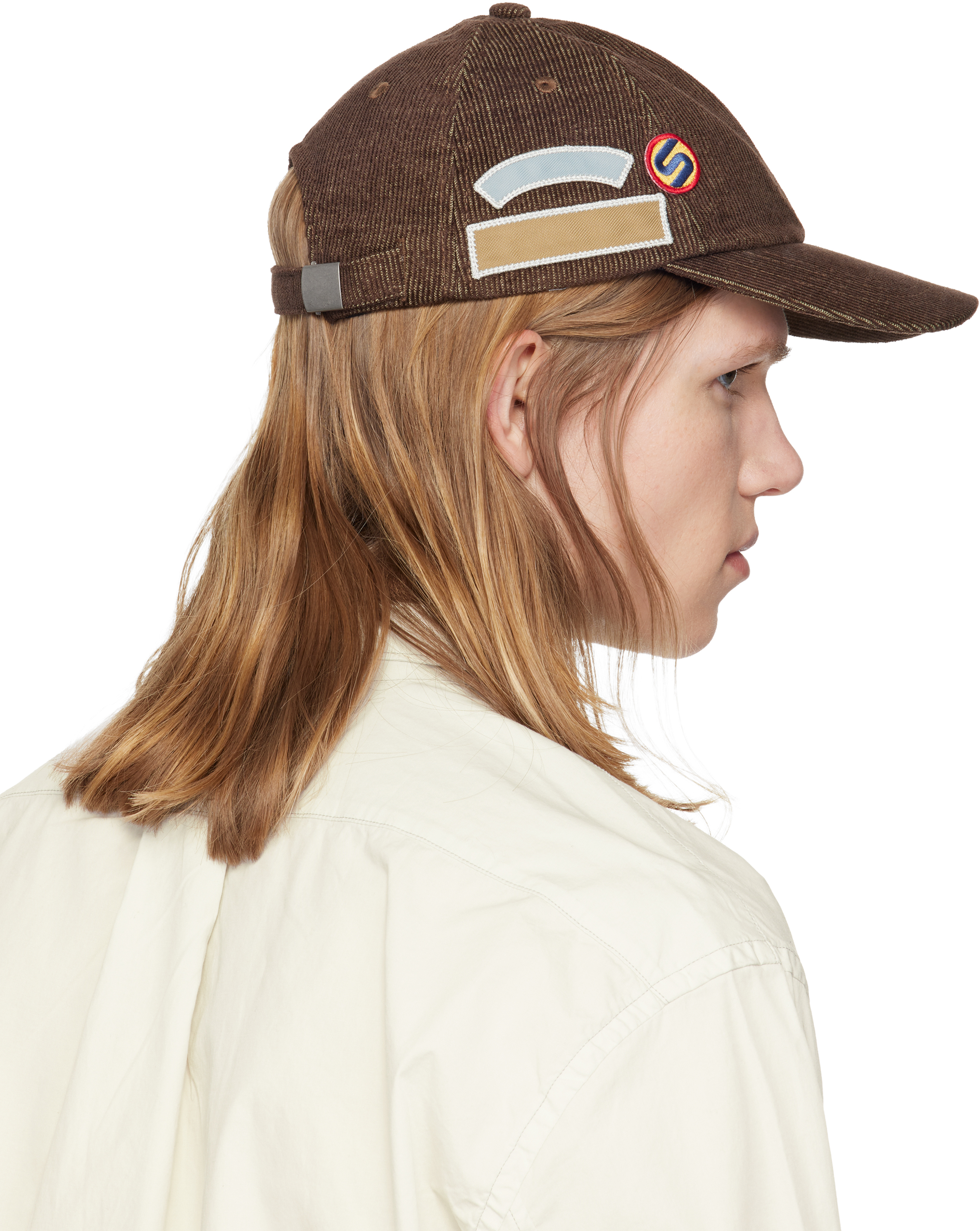 Brown Patch Cap