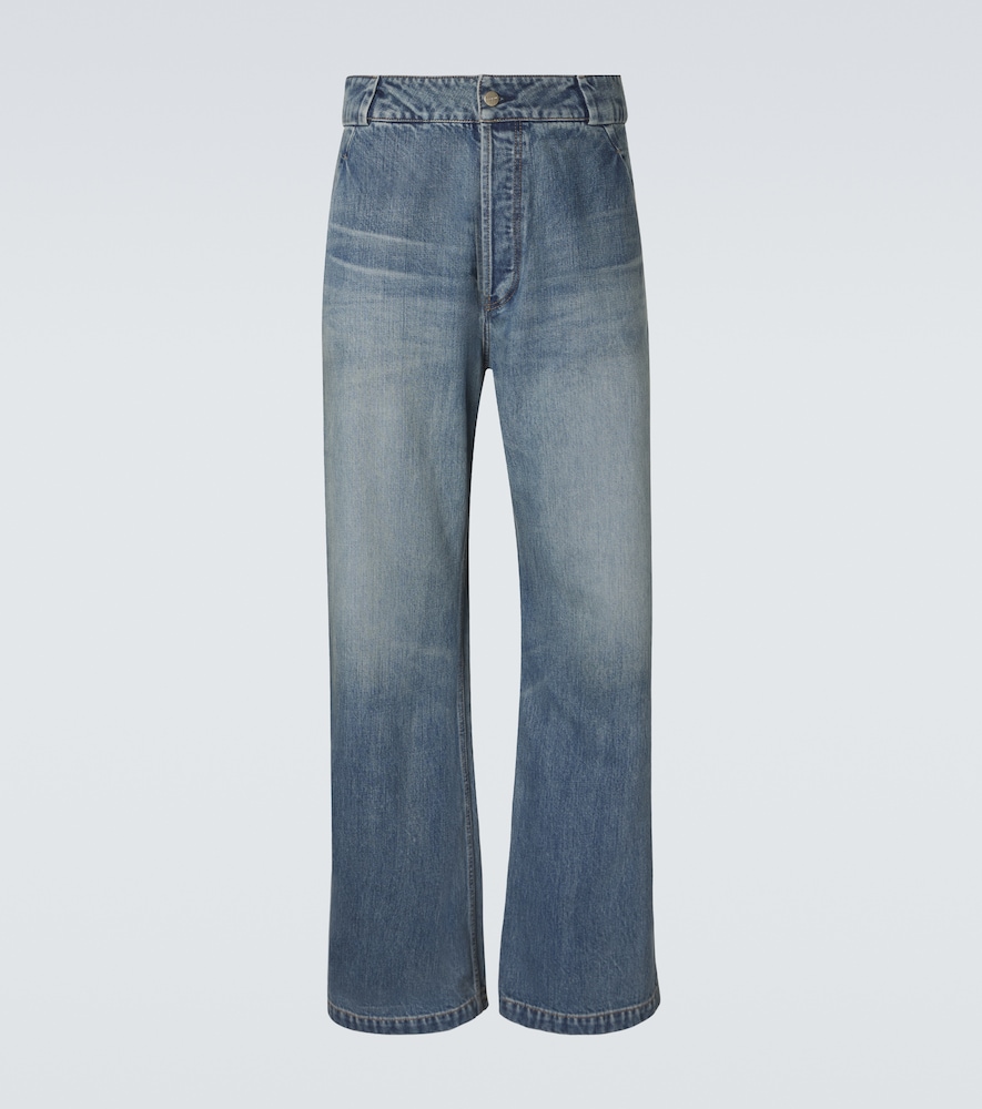 Utility straight jeans