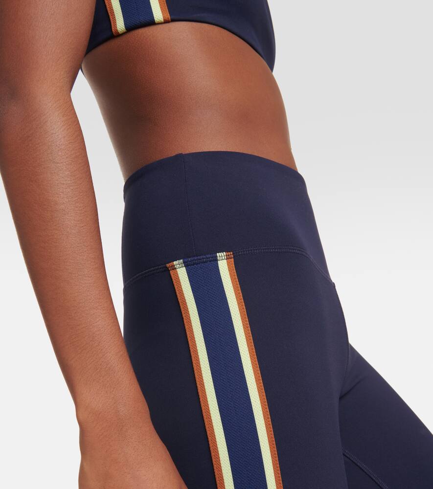 High-rise jersey leggings