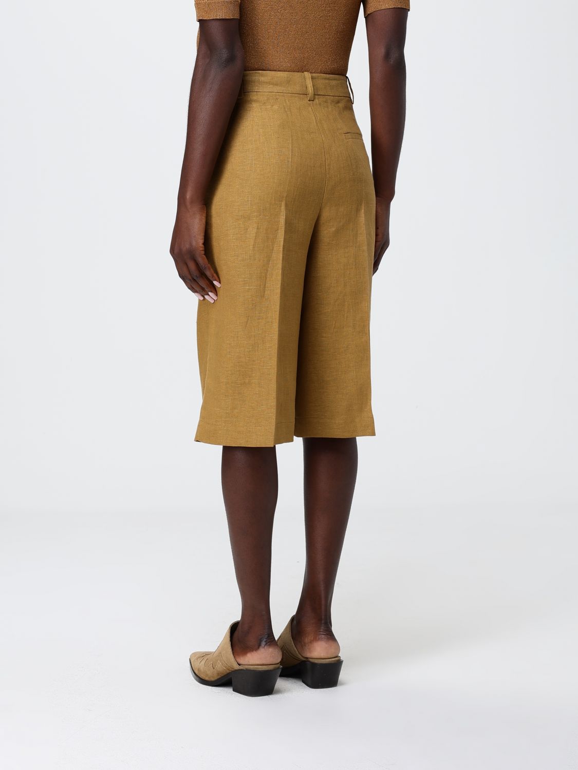 Shorts Woman color Brown