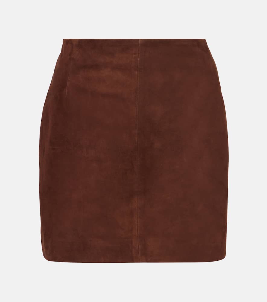 Remi suede miniskirt