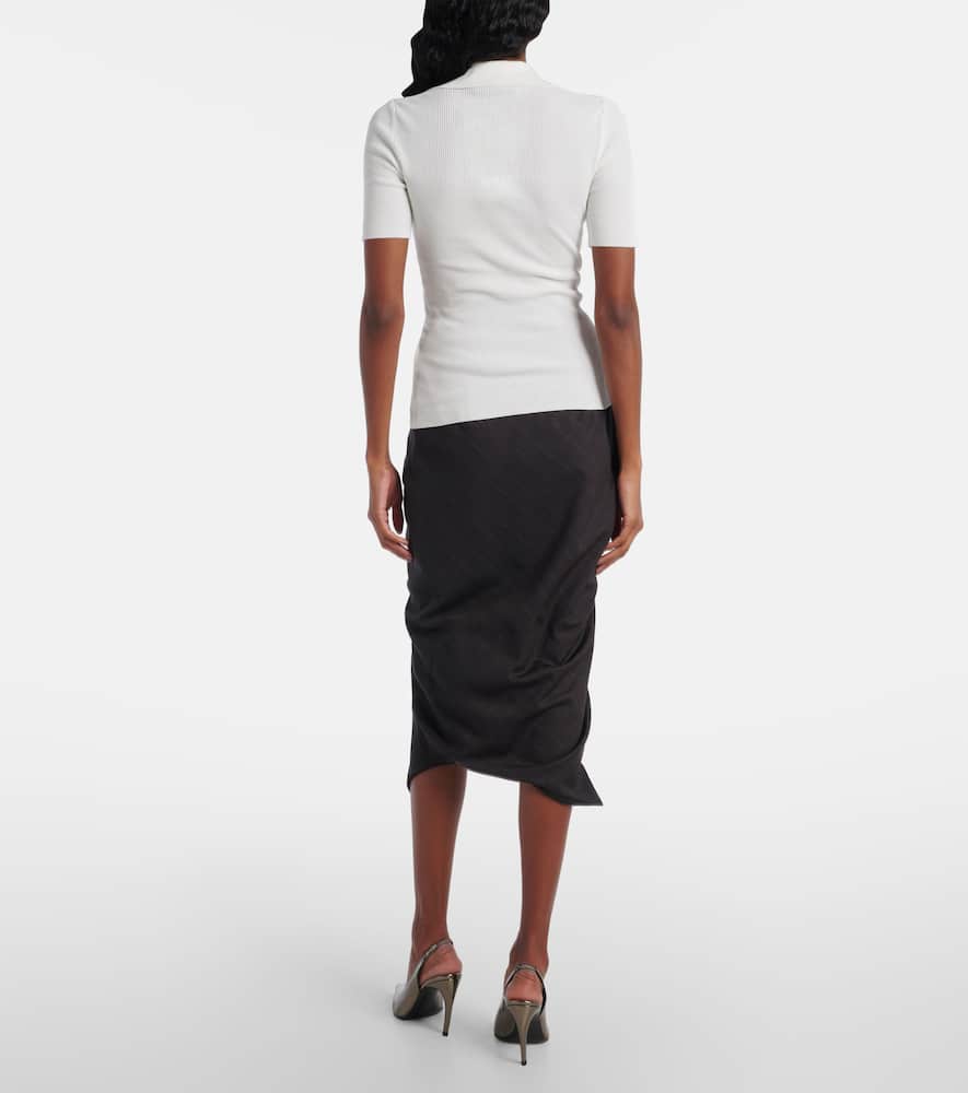 Marina cotton polo shirt