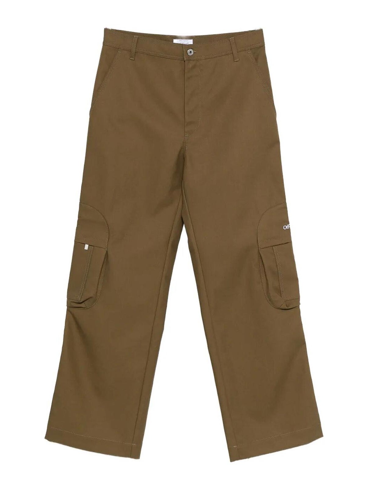 `Bookish` Cotton Round Pocket Cargo Pants