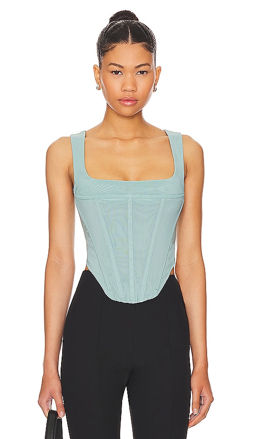 Miaou Campbell Corset in Blue. -  XS also in