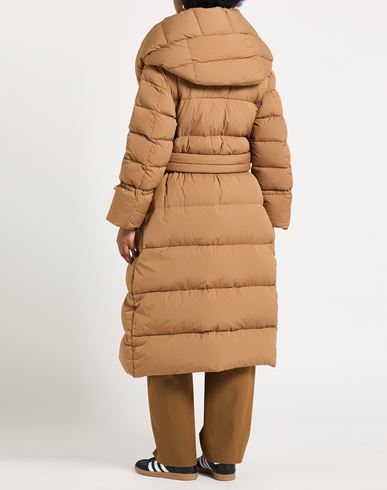 Woman Puffer Camel Size 12 Polyamide