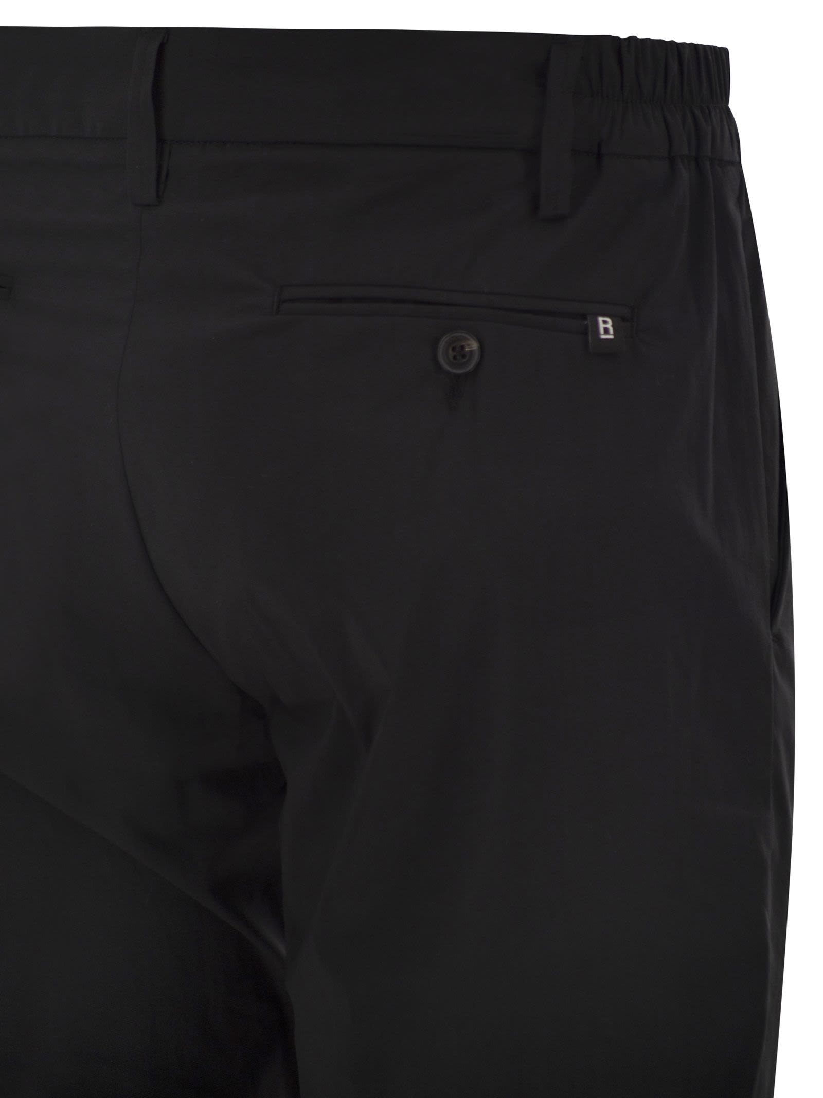 Re Hash - Pantalon chino coupe slim en coton technique stretch