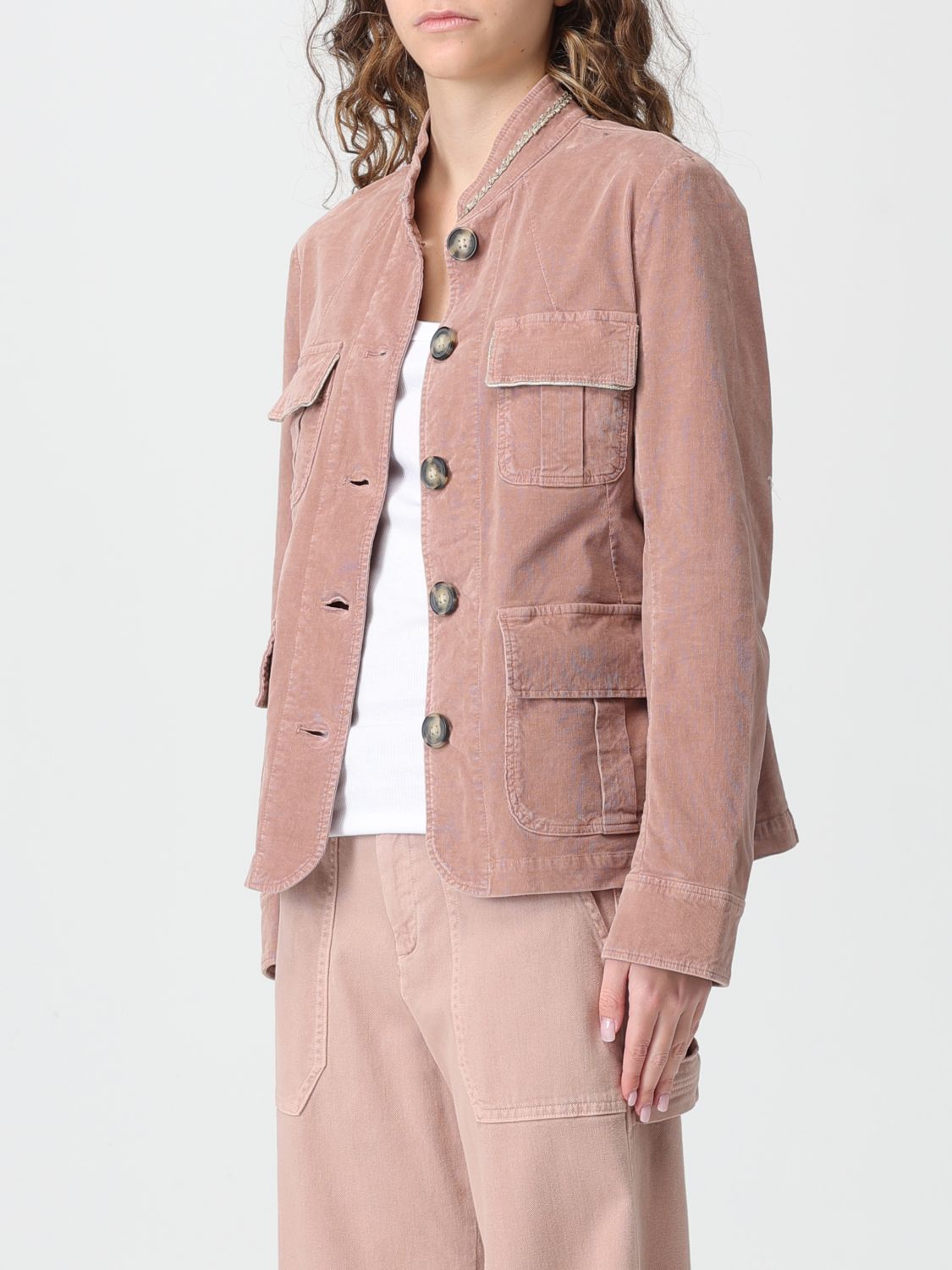 Blazer Woman color Baby Pink