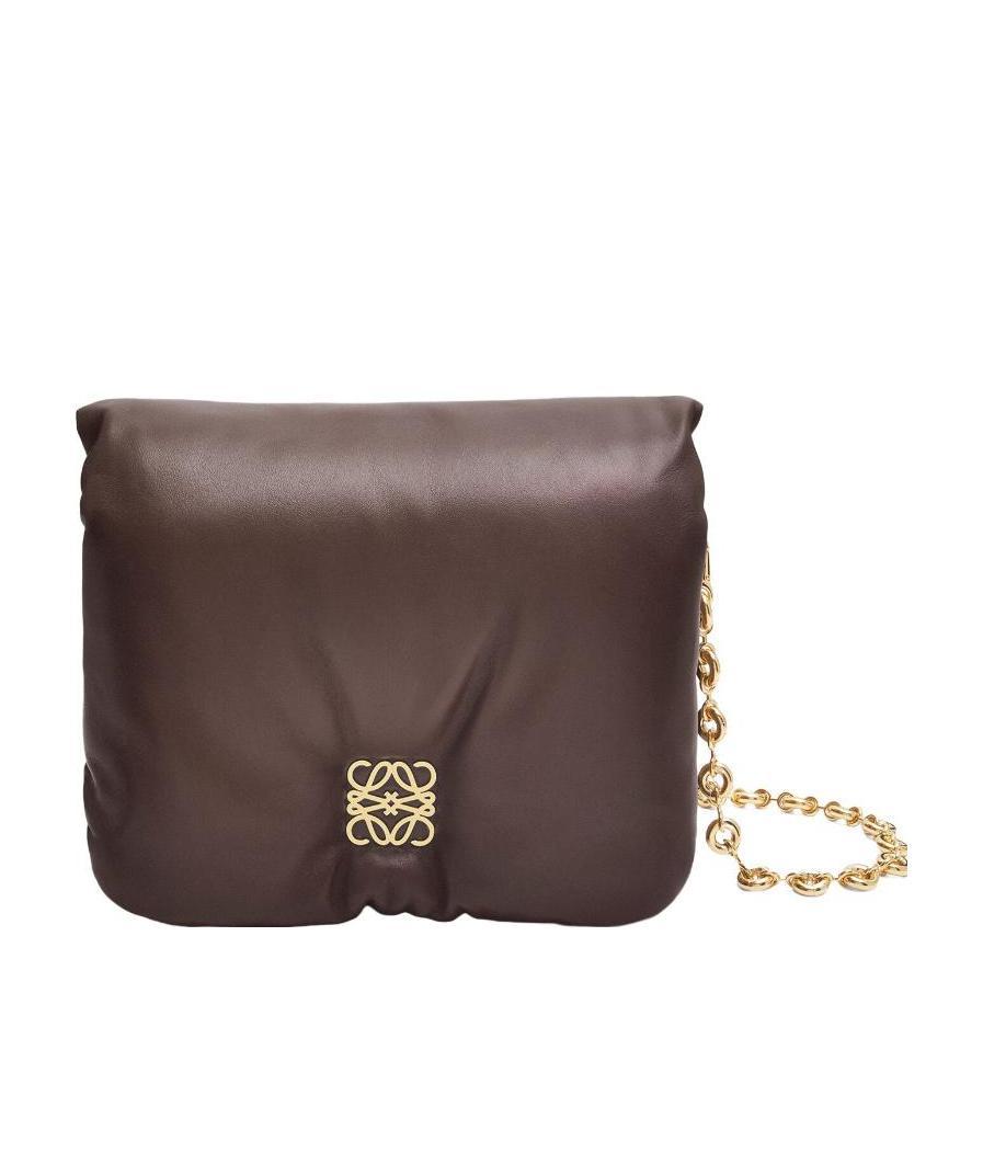 Goya leather shoulder bag