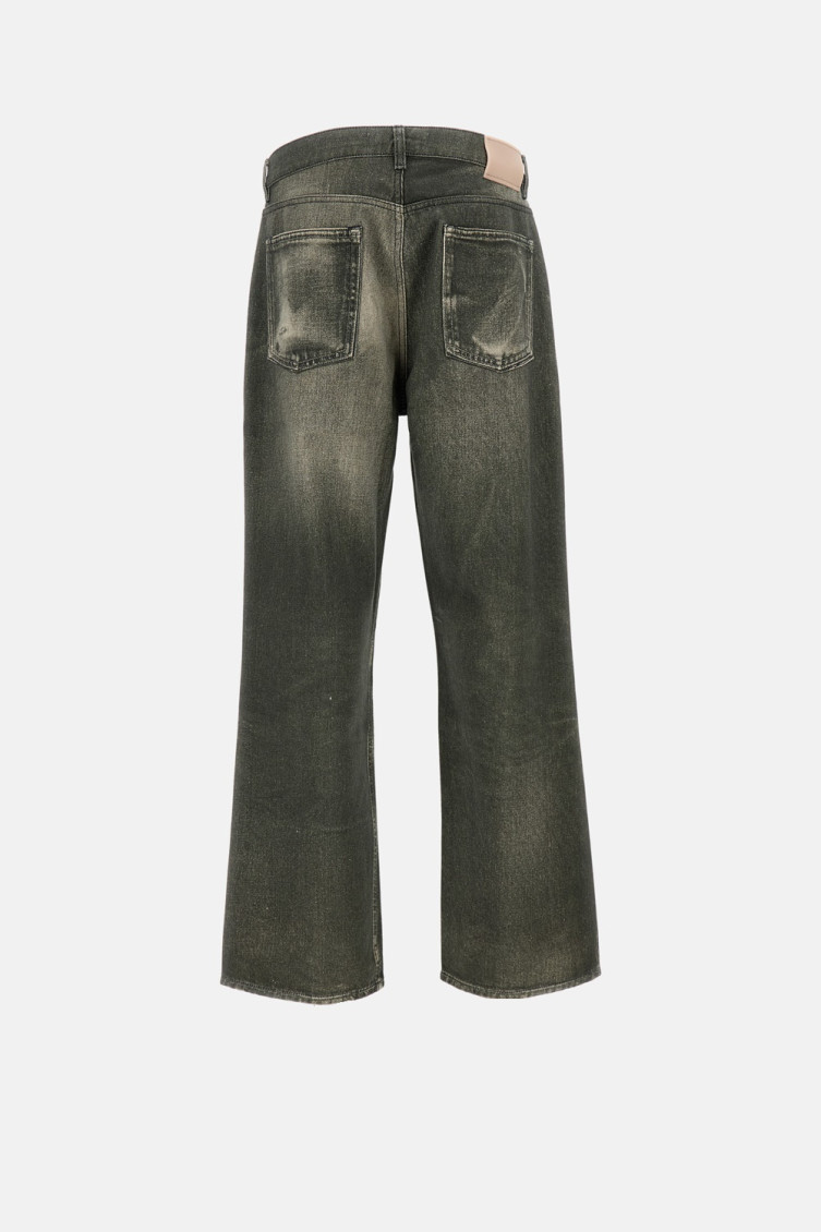 Black Cotton Jeans