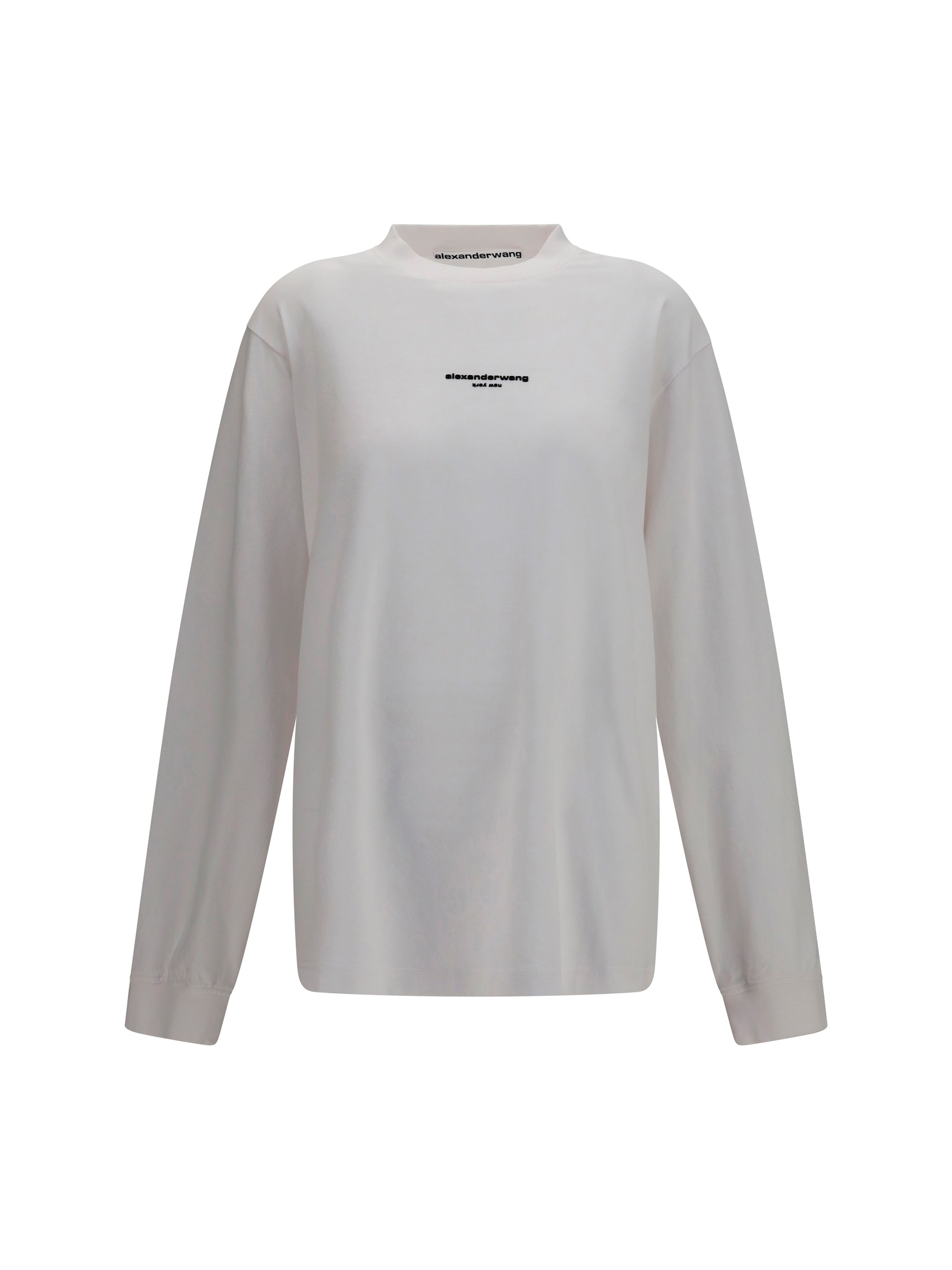 Long-Sleeve Logo T-Shirt — White