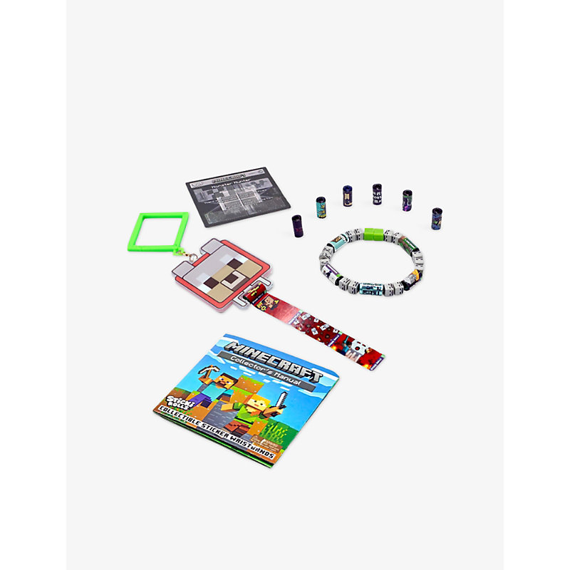 Minecraft Sticker and Wristband Set