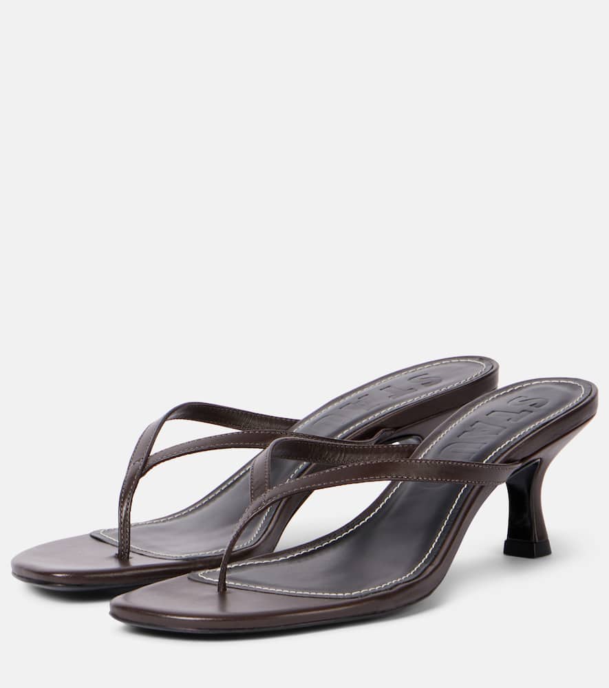 Staud Freja 60 leather mules