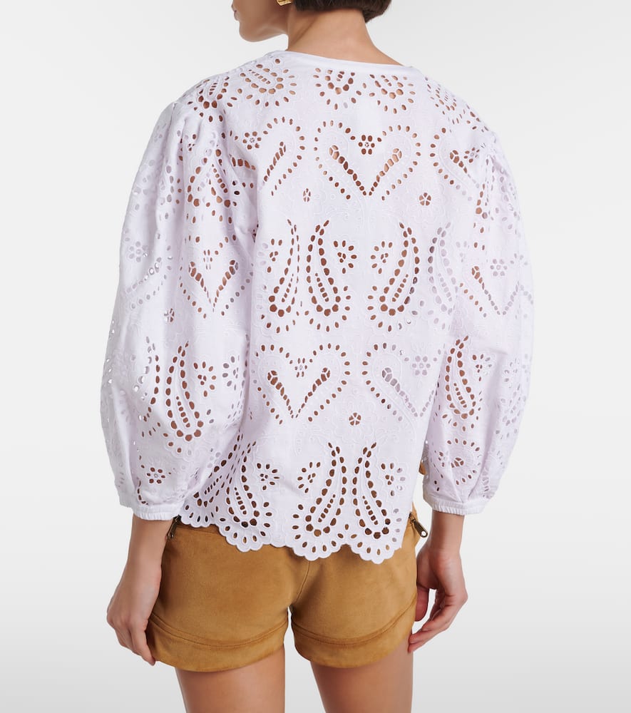 Cotton-blend top