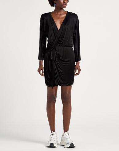 Woman Mini dress Black Size 10 Viscose