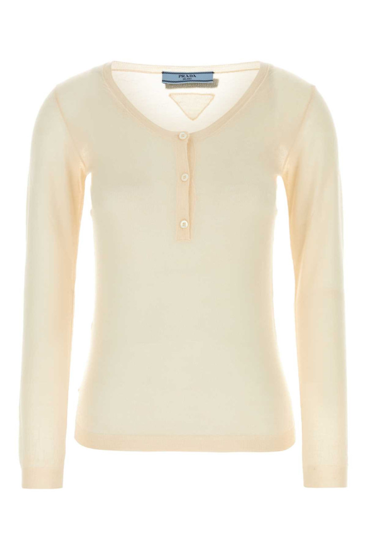Skin Pink Cashmere Blend Sweater