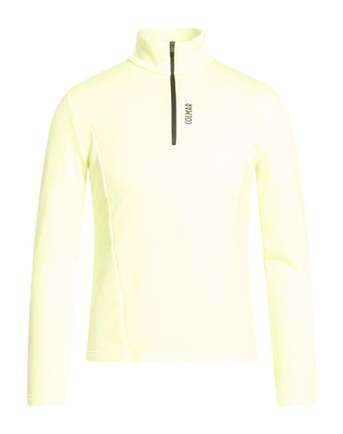 Woman Sweatshirt Yellow Size M Polyester, Elastane
