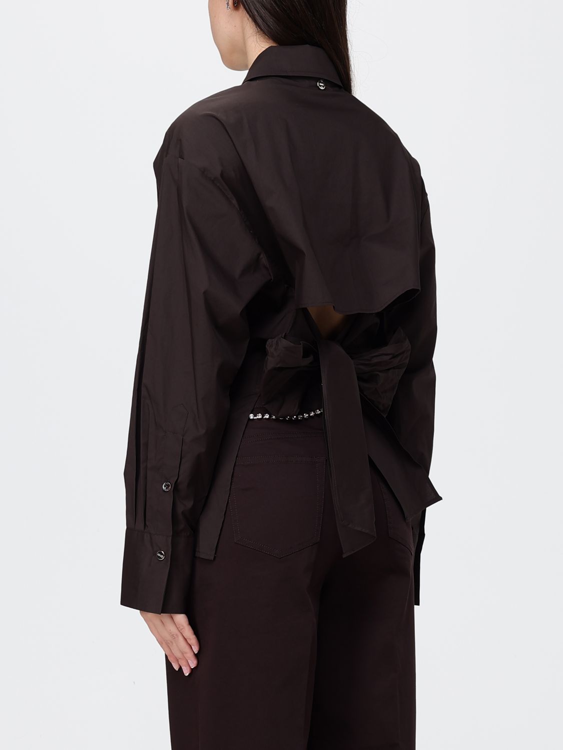 Shirt Woman color Brown