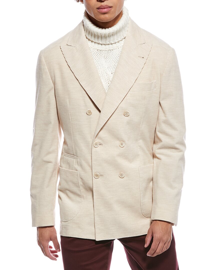 Cashmere-Blend Corduroy Blazer