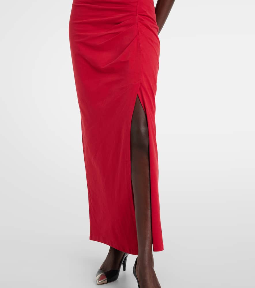 Nadela cotton jersey maxi dress