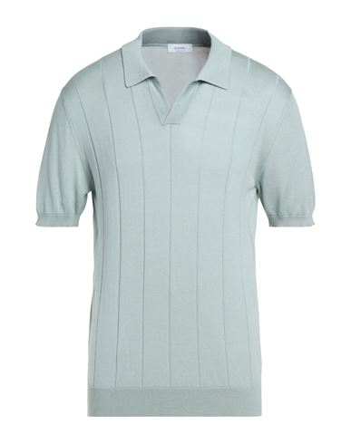Man Polo shirt Deep teal Size L Silk, Cotton