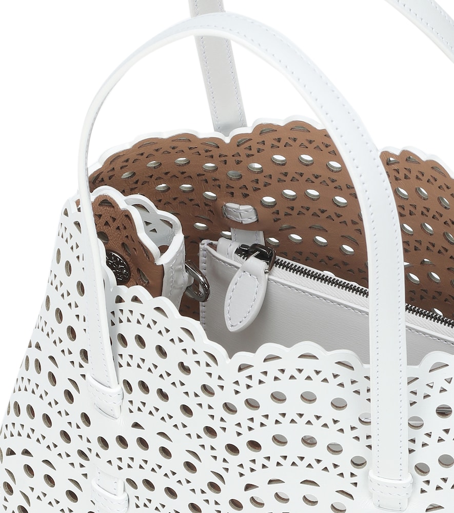Mina 25 leather tote bag