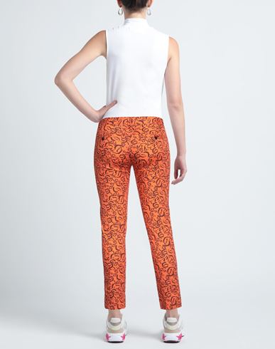 Même By Giab's Woman Pants Orange Size 10 Cotton, Elastane