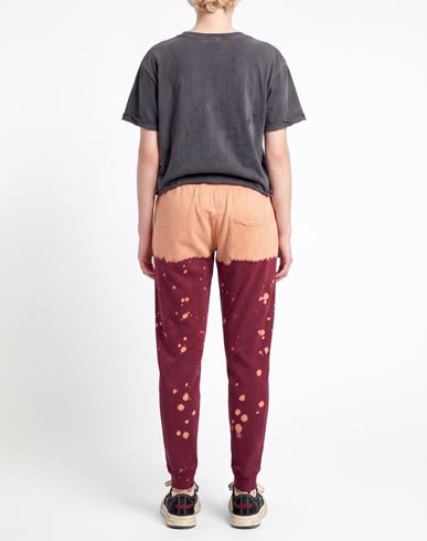 Woman Pants Garnet Size M Cotton, Polyester