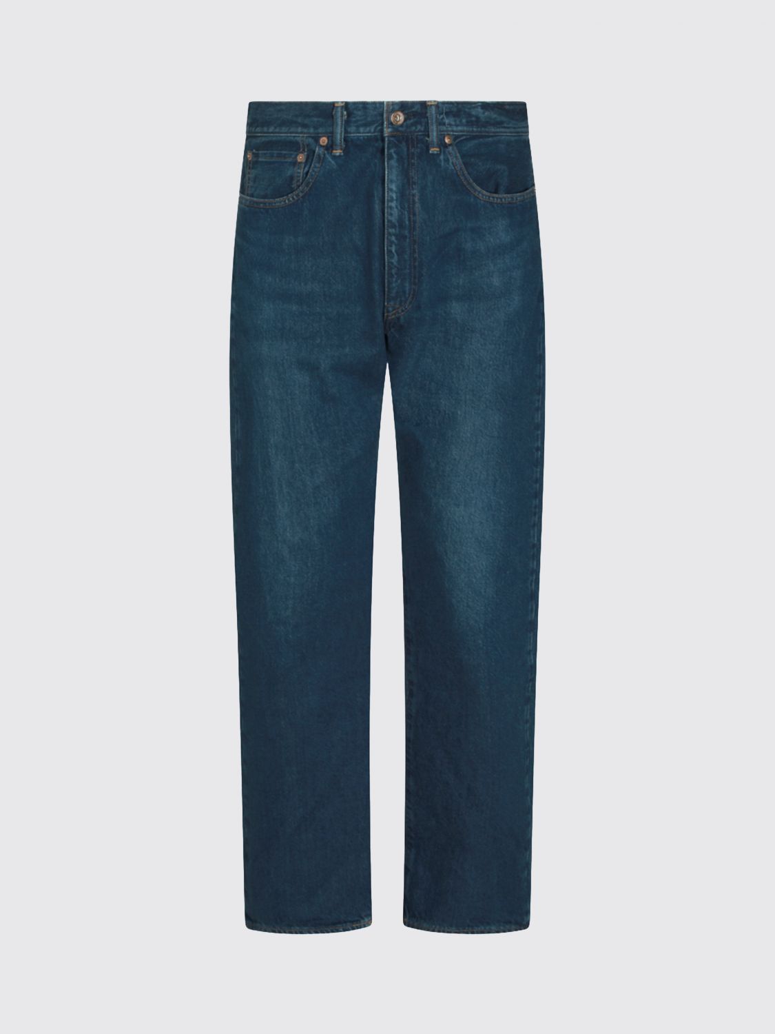 MAISON KITSUNÉ Jeans Men color Indigo