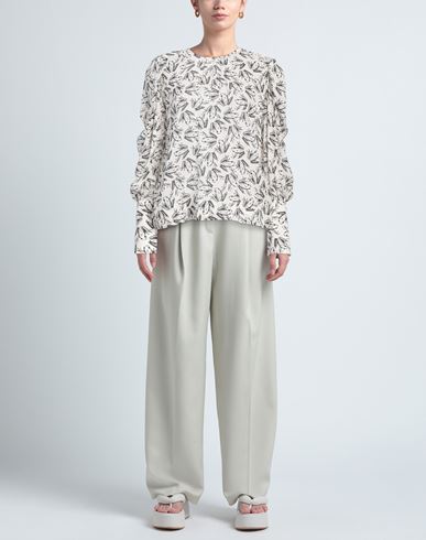 Woman Top Ivory Size 10 Viscose
