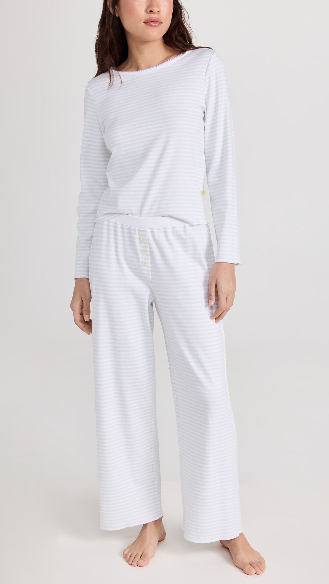 Ellie Pj Set Sky Stripe