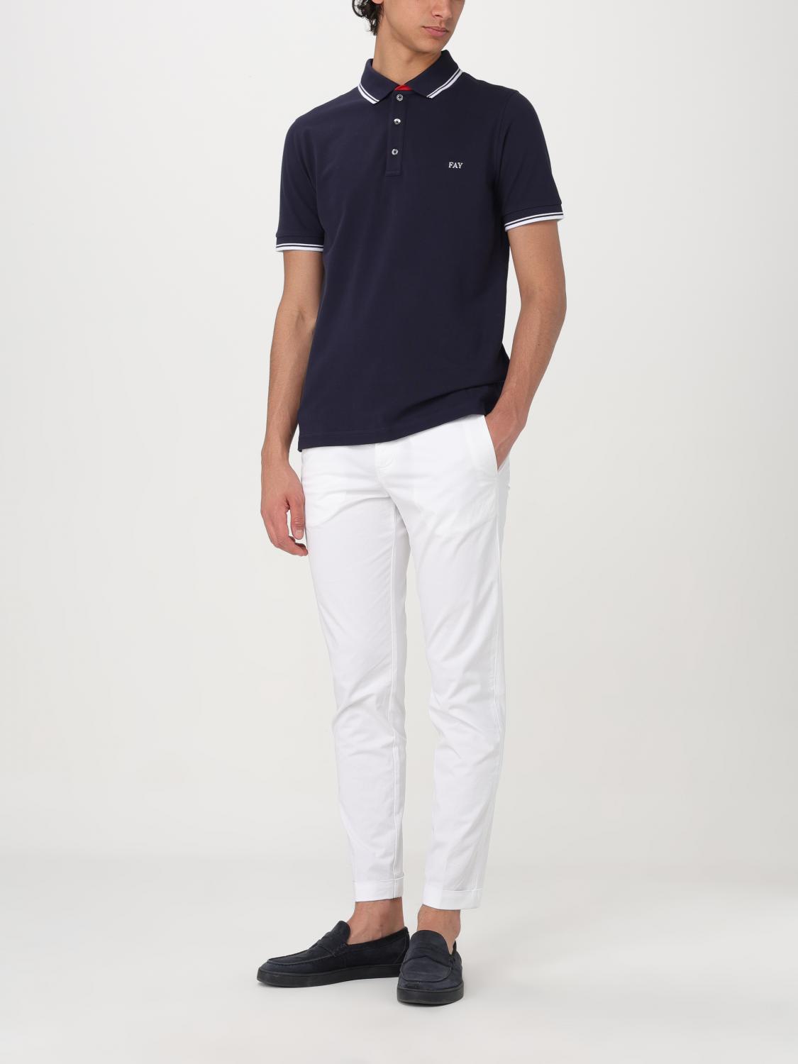 Pants Men color White