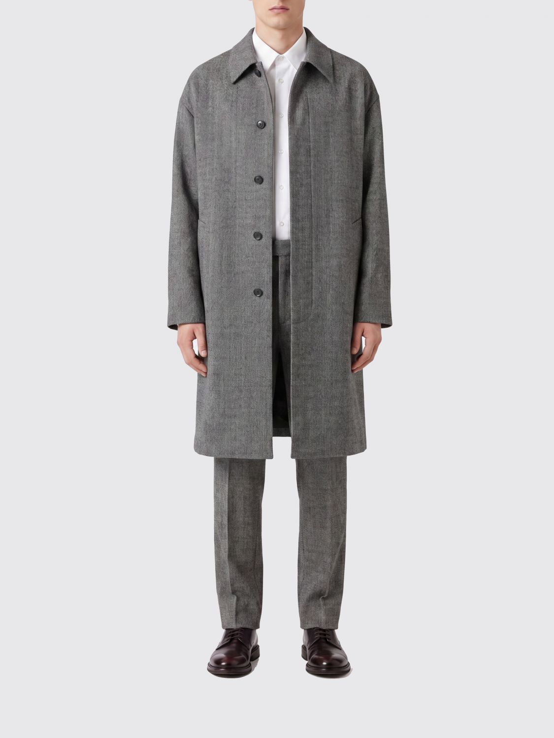 Coat Men color White