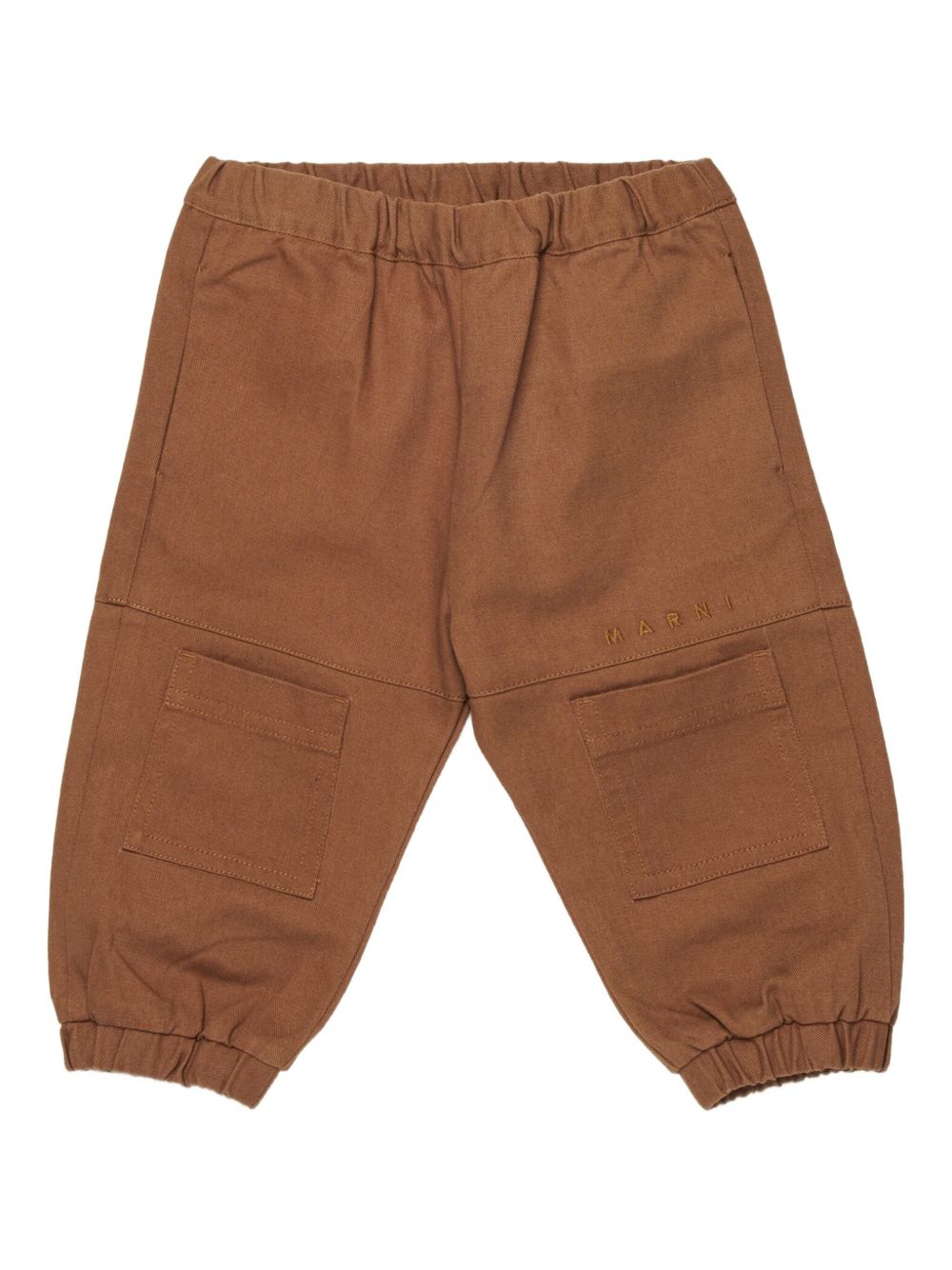 Cotton trousers - Brown