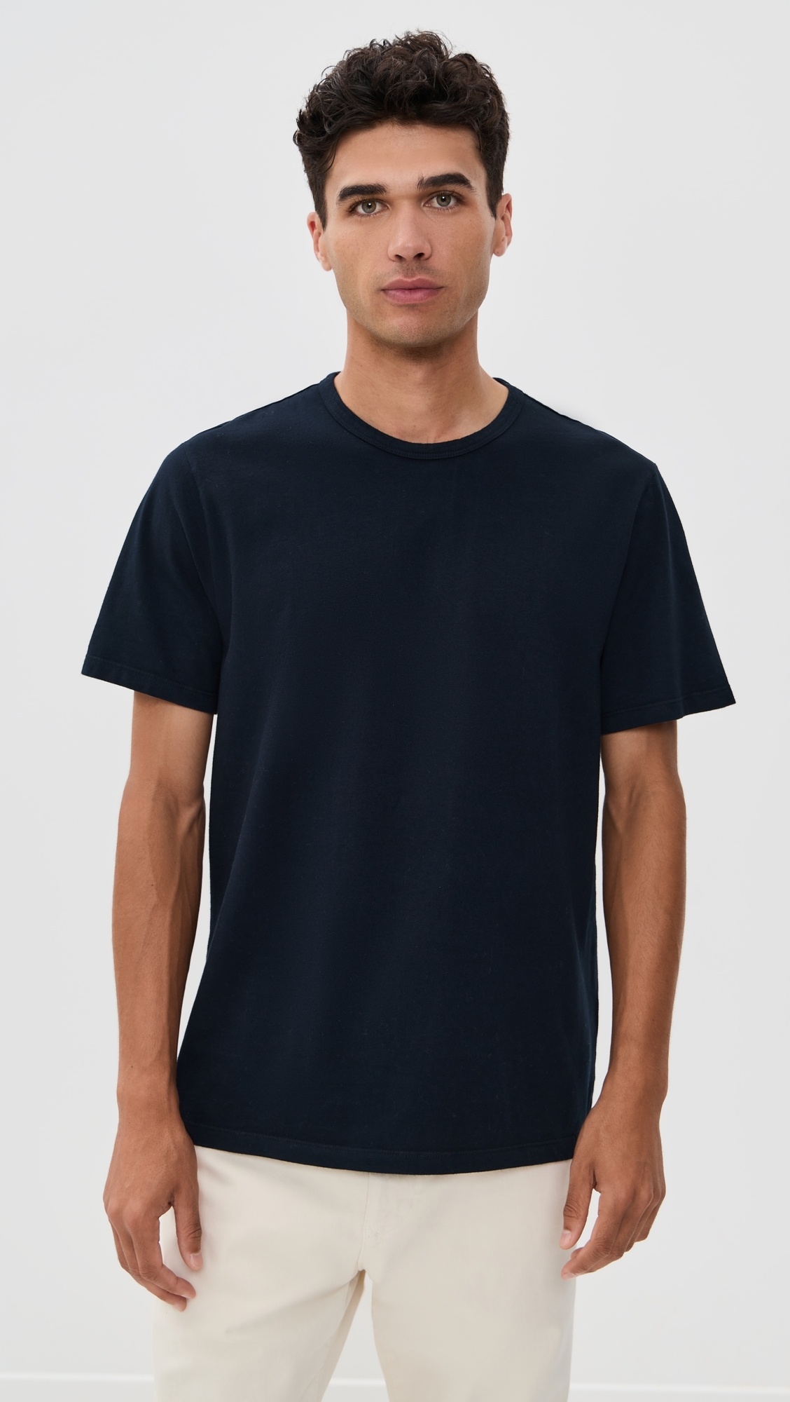 Garment Dye Crew Tee Washed Coastal