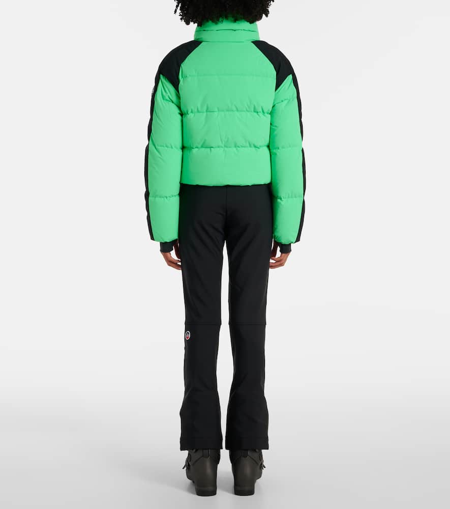 Fusalp Navy paneled ski jacket
